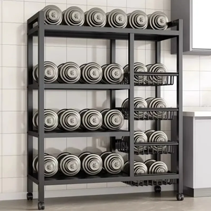 Carrello in Metallo RTA con Ruote per Organizzazione <span class=keywords><strong>Cucina</strong></span> - Organizzatore per Frutta e Verdura all'Ingrosso - Product Image 3