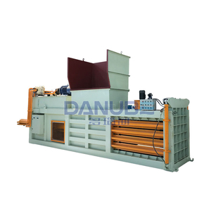 Industrial Waste Recycling Compactor Baling Machine Municipal Solid Waste Press Baler <b>Cardboard</b> Occ Carton <b>Box</b> Baling Machine - Product Image 1