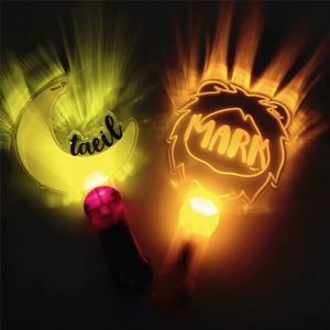แท่งไฟอะคริลิคแบบกำหนดเองสำหรับคอนเสิร์ต Kpop แท่งไฟเรืองแสง - Product Image 1