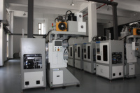 Noyau magnétique nanocristallin de qualité automobile avec boîtier recouvert de PBT, aimant industriel de type souple