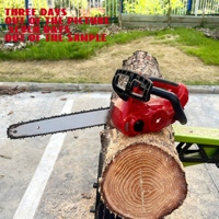 Outil de coupe de bois, moteur sans balais 10000 tr/min, batterie 36V 13Ah, 1,9 kg, machine à tronçonner le bois électrique