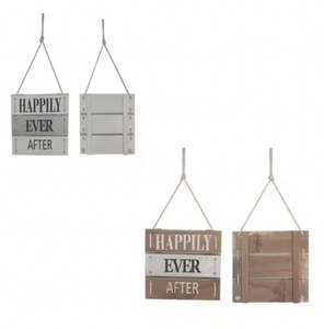 Letrero <span class=keywords><strong>de</strong></span> Madera Tallada Moderno para Colgar en la Pared, Placa con Tema <span class=keywords><strong>de</strong></span> Amor, Tamaño y Color Personalizables para Decoración del Hogar - Product Image 5