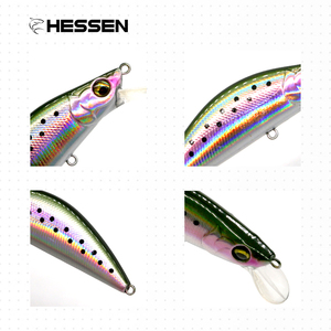 NEU Materialköder für den Großhandel: 50mm 4.5g, 65mm 8g sinkende Minnow-<span class=keywords><strong>K</strong></span>öder, Hartköder für Strandfischen, Forelle, Zander, <span class=keywords><strong>Hecht</strong></span> - Product Image 3