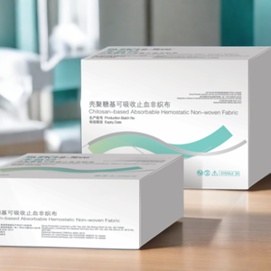 ผ้ากอซหยุดเลือดผ่าตัดทางการแพทย์แบบใช้แล้วทิ้งอย่างรวดเร็วปลอดภัย ผ้ากอซหยุดเลือดกันน้ํา ผ้ากอซดูดซับระบายอากาศได้ - Product Image 5