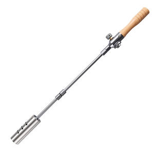 Pistolet à flamme Chihu Flamethrower avec poignée en bois, en acier inoxydable, haute puissance, pour le camping en plein air, outil de survie - Product Image 2