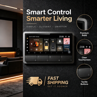 Panneau de commande central innovant F5-1, écran IPS 6,2 pouces, tablette Android, écran tactile, passerelle Zigbee, 8 touches personnalisées, application Tuya