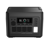 Station d'alimentation Oukitel P1500 Plus 1800W 1536Wh à onde sinusoïdale pure, solaire, pour la maison, les urgences, l'extérieur, stock UE/US