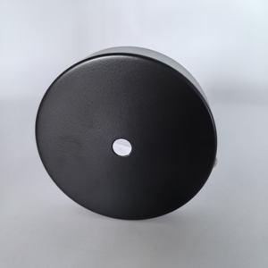 Placca per Lampadario Vintage Retro Nera Hangxing in Ferro, Diametro 10cm, Altezza 2.5cm, Garanzia di 2 Anni per Lampade a Sospensione Fai-da-Te - Product Image 3