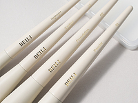 BEILI - Juego de 15 Brochas de Maquillaje Profesionales con Mango Blanco, Pelo Natural, Brochas Cosméticas para Rostro y Ojos