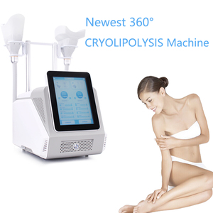 เครื่องสลายไขมันด้วยความเย็น 360 Cryolipolysis แบบไม่ต้องผ่าตัด พร้อมหัวจับคู่สำหรับร่างกายและใบหน้า ใช้ในร้านเสริมสวย - Product Image 1