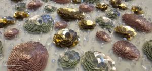 High Quality Luxury Beaded <b>Fabric</b> with Zircon Handmade 100% Polyester Best Price Couture Dresses, and High-End Fashion Projects - Product Image 3