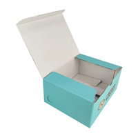 Boîte en papier recyclable personnalisée avec logo, couleurs vives, finition mate, estampage à chaud, gaufrage, fermeture à rabat, petite boîte cadeau pour cosmétiques