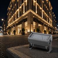 Reflector LED de Aluminio para Exteriores de 350 mm, Impermeable IP66, 54 W/108 W, RGB/Blanco, CC/CA, para Iluminación de Paisajes y Fachadas de Edificios, DMX512, CRI85