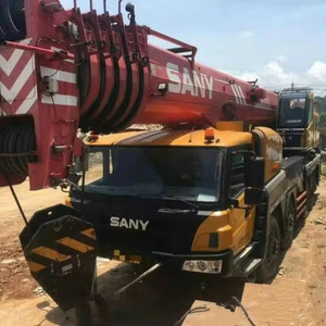 Grue sur camion Sany 100t d'occasion à bas prix, idéale pour les opérations de levage lourds sur site - Product Image 1