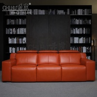 Fauteuils de cinéma multifonctionnels de luxe personnalisés pour home cinéma, inclinables électriquement, avec appuie-tête motorisé