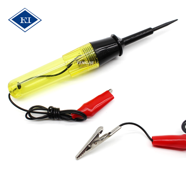 6V 12V Automotive Circuit Tester Pen Professional Electrical Voltage Test Light Probe for Car Diagnostic Repair