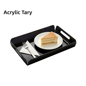 Vassoio per <span class=keywords><strong>Frutta</strong></span> in Acrilico con Manici, Pratico Vassoio per Cucina, Cibo da Asporto, Ristorante, <span class=keywords><strong>Frutta</strong></span> - Product Image 4