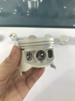 KIT DE BLOQUE DE CILINDROS Y PISTÓN - Hierro Fundido y Aluminio, Diámetro de 53 mm, 4 Tiempos - Para YBR125/YBR150 CT100PLATINA100 BOXER100