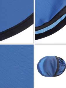 Ventilateur portable pliable et léger de 9,8 pouces pour sublimation DIY, lot en gros pour la plage, les activités de plein air, les jeux d'été, créatif - Product Image 4