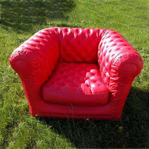 <strong>Inflatable</strong> Chesterfield <strong>Sofa</strong>, Portable Waterproof Outdoor Indoor Lounge Couch for Party/Patio/Home Decor - Product Image 2