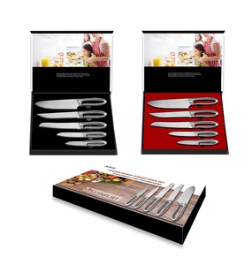 Juego <span class=keywords><strong>de</strong></span> cuchillos <span class=keywords><strong>de</strong></span> cocina delfín saltador <span class=keywords><strong>de</strong></span> acero inoxidable <span class=keywords><strong>de</strong></span> lujo <span class=keywords><strong>de</strong></span> 6 piezas Colección <span class=keywords><strong>de</strong></span> cuchillos <span class=keywords><strong>de</strong></span> chef - Product Image 6