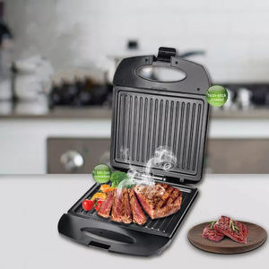 Machine à sandwich 4 tranches Machine à gaufres multifonctionnelle pour le petit-déjeuner à la maison Mini Egg Bubble Donut Waffle Maker - Product Image 5