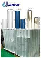 Autocollant de transfert UV DTF, film polyester transparent imprimé UV, feuille de 30 cm x 60 cm pour verre, cuir, plastique, bois, métal, froid