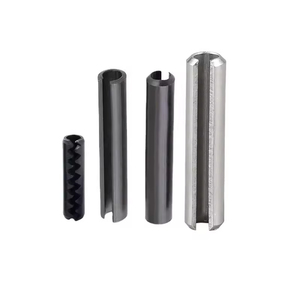 Spring <strong>Roll</strong> <strong>Pins</strong> Cylindrical Elastic Open Dowel <strong>Roll</strong> Slotted Split Tension Black Zinc Carbon Steel Spring Loaded <strong>Pin</strong> - Product Image 1