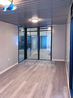 Zhongnan Logement préfabriqué détachable École Domitry hôtel maison conteneur petite maison préfabriquée avec toilettes