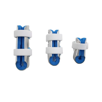 Attelles de doigt en mousse d'aluminium moulable et imperméable pour fixation de fracture, fournies directement par l'usine