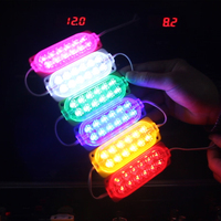 Module lentille lumineuse Led Smd 5050, 12v 24v T12, Mini Led, Module de contrôle à distance d'injection, rvb