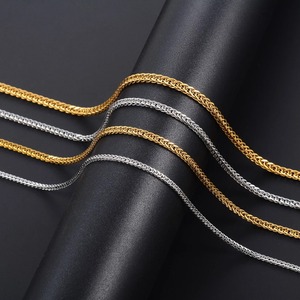 Cadena de Acero Inoxidable Simple de 1.5/2.2/2.5/3.4mm de Ancho, Cadena Cubana para Hacer Collares Largos, Joyería Moderna, Regalo para Hombres y Mujeres - Product Image 4