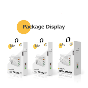 USB C充电器65w快速充电C PD QC3.0苹果手机电源适配器适用于小米华为iPad Realme手机表 - Product Image 6