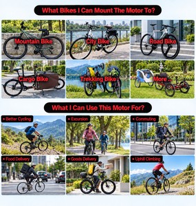<span class=keywords><strong>Kit</strong></span> de conversion de vélo électrique 48V 1000W avec moteur central et écran LCD couleur – Stock local USA/UE, livraison rapide - Product Image 6