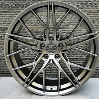 Nouvelles jantes en alliage d'aluminium forgé noir 19 pouces 5x112 5x108 compatibles avec Audi pour Zeekr Nio Sport personnalisées sur mesure