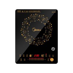 Cocina de Inducción Midea de un Solo Quemador, 2100W, Control Táctil, Panel de Vidrio Negro, Cocina Inteligente para el Hogar - Product Image 3