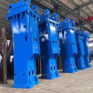 DONGAO небольшой экскаватор 68 Буровая головка высокочастотный Горнодобывающий камнедробильный молоток треугольный перфоратор для гидравлического экскаватора PLC - Product Image 5