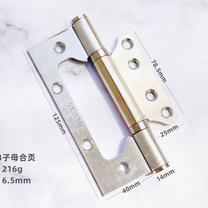 Juego de bisagras silenciosas para muebles con sistema de rodamientos para gabinetes - Product Image 5