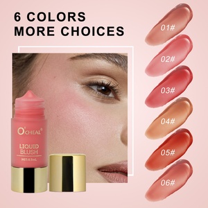 บลัชออนเนื้อครีมแบบน้ำ สีชมพูธรรมชาติ กันน้ำ ติดทนนาน คุณภาพสูง ผลิตตามสั่ง ขายส่ง ราคาดีที่สุด สำหรับวีแกน รับผลิตแบรนด์ส่วนตัว - Product Image 4