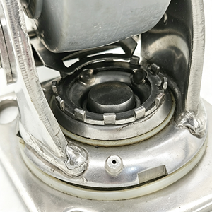 Stainless Steel Iron Nylon Rubber Polypropylene 125mm Polyurethane Swivel Caster Wheel Top Lock Brake 250kg Capacity Commercial - Product Image 6
