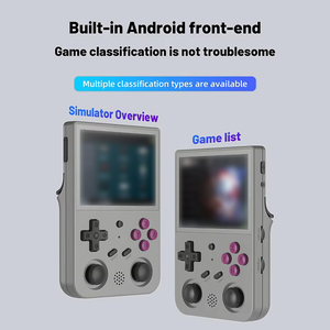 Console de jeu portable <span class=keywords><strong>RG353V</strong></span> avec système <span class=keywords><strong>Android</strong></span>/Linux, écran IPS de 3,5 pouces, stockage de 16 Go, 10 000 jeux rétro pour enfants et adultes - Product Image 6