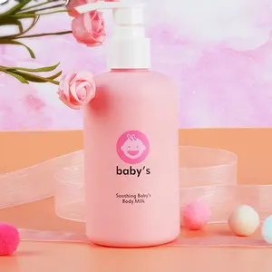 Private Label Natürliche Bio-Baby-Hautpflege Feuchtigkeit spendende, pflegende, glättende, beruhigende Baby-Körper milch lotion