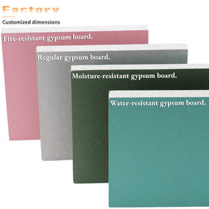 1200*2400mm Batch Drywall Gypsum <strong>Board</strong> Moisture Proof Gypsum <strong>Board</strong> Fire protection Wall Panels Cement <strong>Boards</strong> - Product Image 3