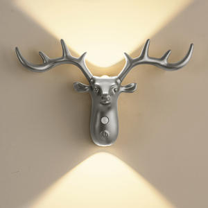 Wireless ABS Reindeer Wall Lamp with <b>Motion</b> <b>Sensor</b> Dimmable Wall <b>Lights</b> Beside LED Night <b>Light</b> for <b>Stair</b> Living - Product Image 4
