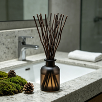Bâtonnets diffuseurs en rotin ESTICK, sélectionnés à la main, sans bougie, pour aromathérapie, parfum longue durée, usage domestique, chambre, SPA