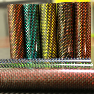 Aangepaste Lichtgewicht 3K Hoge Sterkte Grote Diameter Koolstofvezel Buis Glanzende Matte Opties 1500Mm 2500Mm Koolstofvezel Pijp - Product Image 4