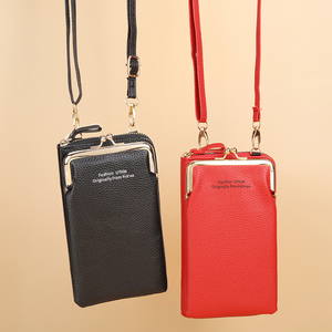 Sacs à main pour femmes, <span class=keywords><strong>sac</strong></span> à bandoulière en cuir PU pour femmes, pochette à fermeture éclair, <span class=keywords><strong>sac</strong></span> à téléphone pour les voyages d'affaires, <span class=keywords><strong>sac</strong></span> pour téléphone portable - Product Image 2