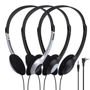 Auriculares desechables para niños con interfaz de 3,5mm, auriculares de línea aérea gratuitos con reducción de ruido para niños - Product Image 1