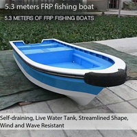 Neues Xing'mai'tong Sportfischerboot mit Fischbecken, dickerem Fiberglas, Selbstentwässerung, Ruderfunktion, 4,8 m, Fabrikpreis