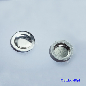 ถาดใส่ตัวอย่างอะลูมิเนียมเหลวแบบมีฝาปิด ขนาด 6.3x1.3 มม. สำหรับการวิเคราะห์ความร้อนด้วย DSC และวัสดุสิ้นเปลืองสำหรับการทดสอบ - Product Image 4